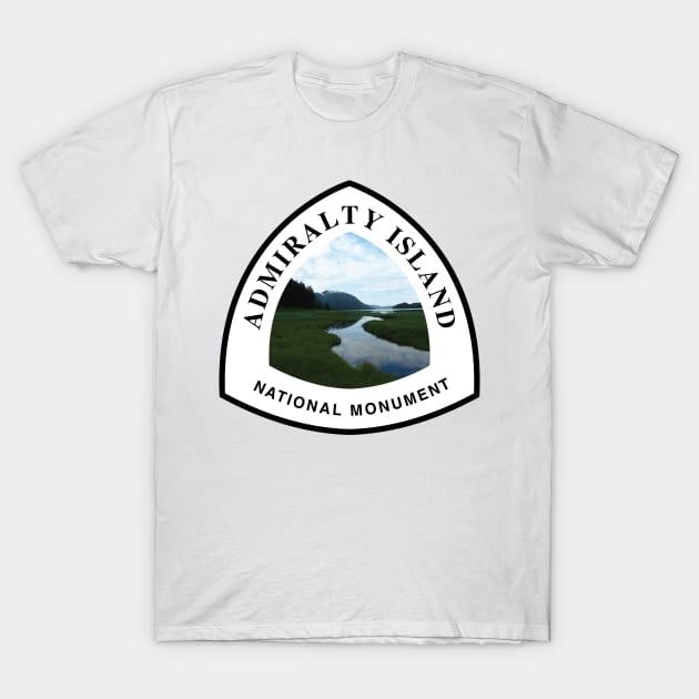 Admiralty Island National Monument trail marker T-Shirt by nylebuss